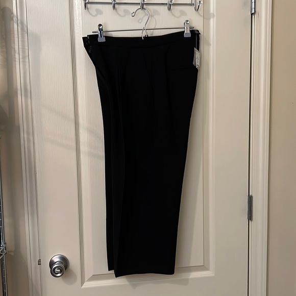 NWT WHBM Tapered Cocoon Cropped Wide Leg Pants - Picture 3 of 3